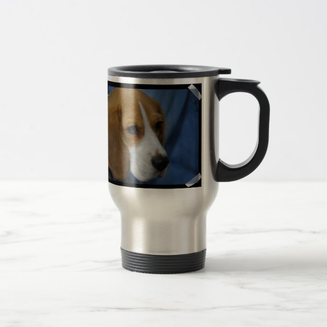 Gullig Beagletravel mug Resemugg (Höger)