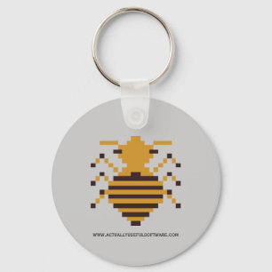 Gullig Bedbug Keychain Nyckelring