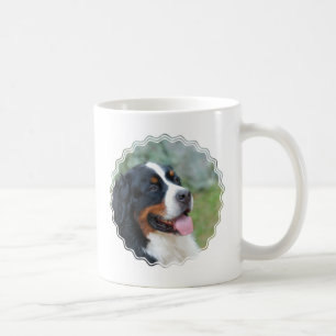 Gullig Bernese berghund Kaffemugg