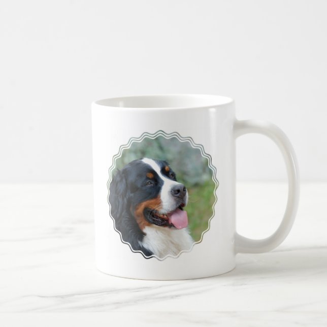 Gullig Bernese berghund Kaffemugg (Höger)