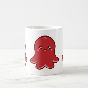 Gullig bläckfiskkorvmugg kaffemugg