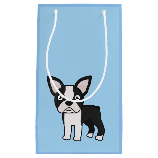 Gullig Boston Terrier (Framsidan)