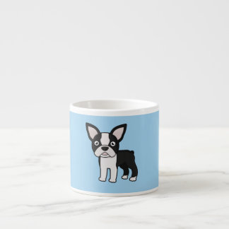 Gullig Boston Terrier Espressomugg