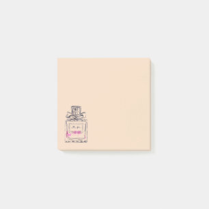 Gullig brevpapper för illustration för post-it block