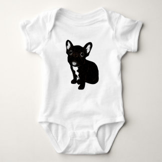 Gullig Brindle Frenchie valp T-shirt