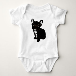Gullig Brindle Frenchie valp Tröja