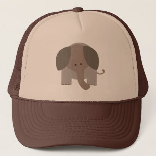 Gullig brun elefant keps