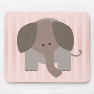 Gullig brun elefant musmatta