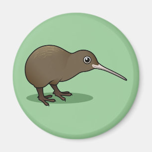 Gullig brun Kiwi från nyazeeländskt Magnet