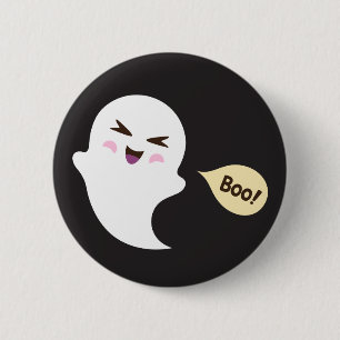 Gullig bu Halloween för ordstäv för Knapp