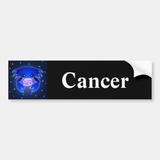 Gullig cancerZodiac Bildekal