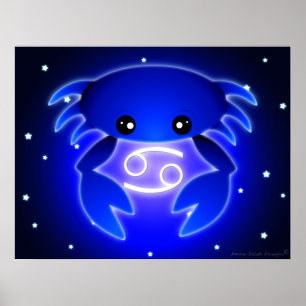 Gullig cancerZodiac Poster