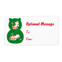 Gullig candy canekatt