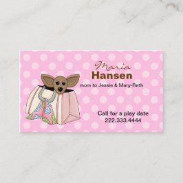 Gullig Chihuahua i ett handväskamammakort