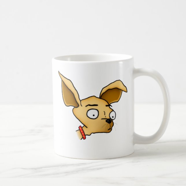 Gullig Chihuahua Kaffemugg (Höger)