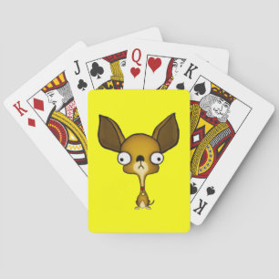 Gullig Chihuahua Spel Kort