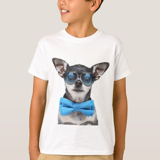 Gullig chihuahuautslagsplatsskjorta t shirt (Framsida)