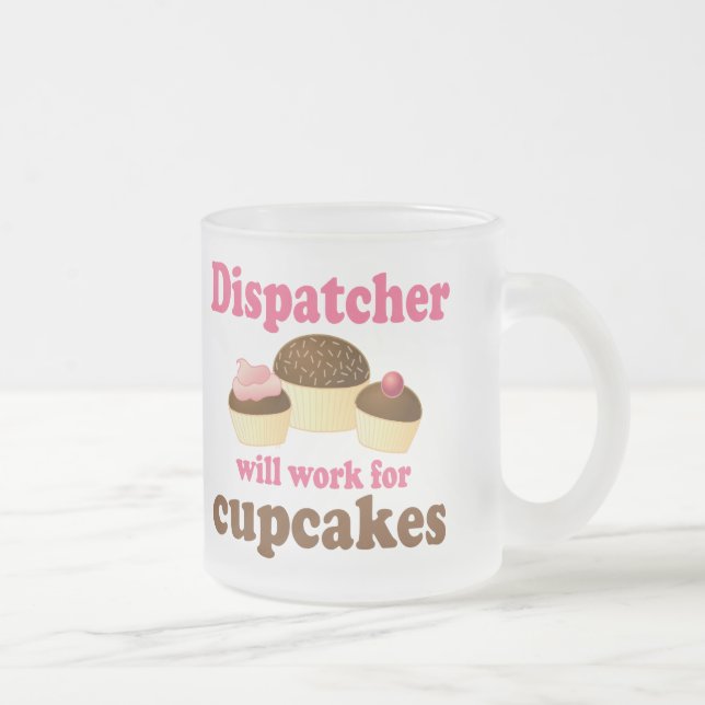 Gullig chokladmuffinsDispatcher Frostad Glasmugg (Höger)
