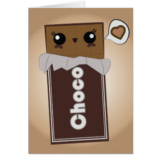 Gullig chokladpub OBS kort