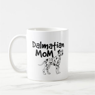 Gullig Dalmatian mugg för kaffe för