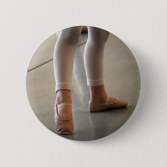 GULLIG DANSARE FÖR BALLERINA FÖR KNAPP (Framsida)
