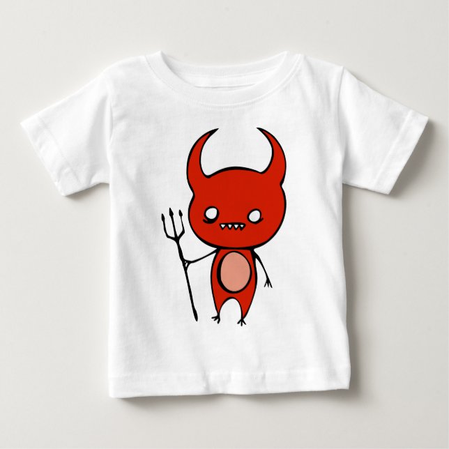 Gullig demon t-shirt (Framsida)