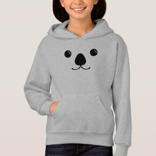 Gullig djur ansiktedesign för Koala Tee