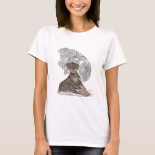 Gullig DobermanPinschervalp T Shirt