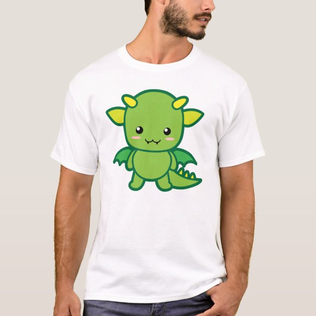 Gullig drake tee (Framsida)
