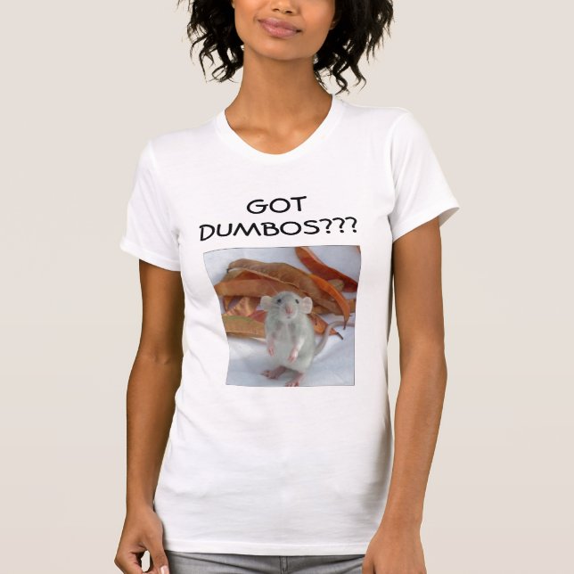 GULLIG DUMBO-RÅTTAHAR DUMBOS??? T-SHIRT (Framsida)