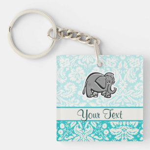Gullig elefant; kricka
