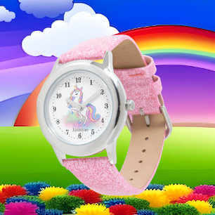 gullig fantasi unicorn add namn Watch Armbandsur