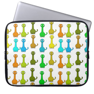 Gullig färgrik babyDinosaursdesign Laptop Fodral
