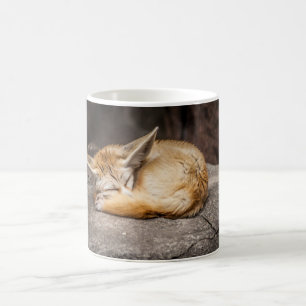 Gullig Fennec räv Kaffemugg