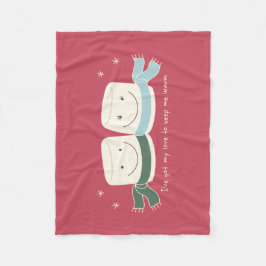 Gullig filt för helgdag för