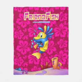 Gullig filt för tecknadfiskull