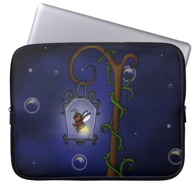 gullig fireflylaptop sleeve (Framsidan)