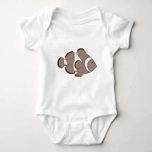 Gullig fisk tee shirt (Framsida)