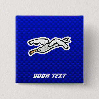 Gullig fiskmås; Blått Knapp