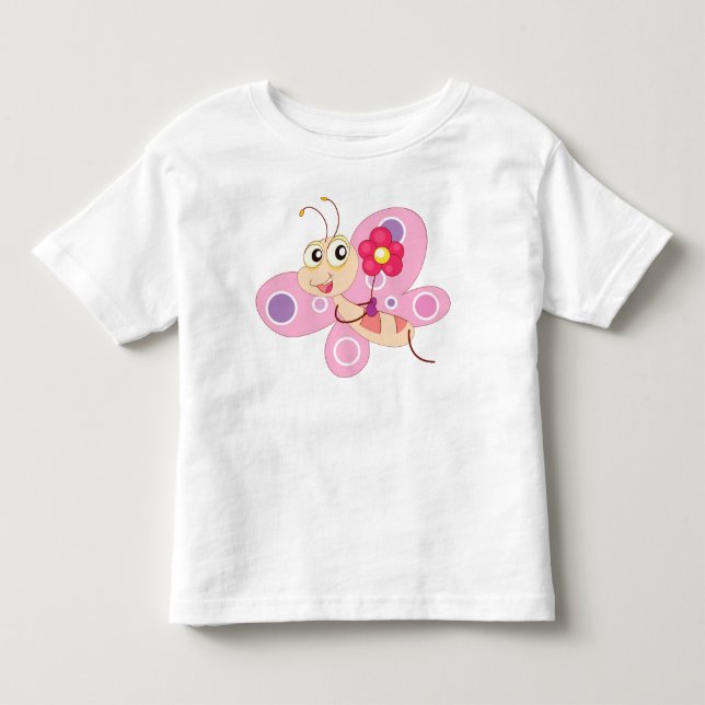 gullig fjäril tee (Framsida)