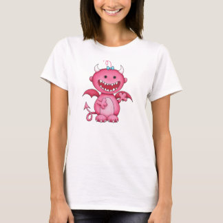 gullig flickadjävulen t-shirt