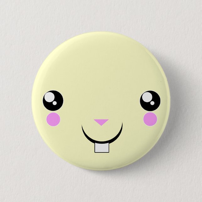 gullig flickahamsterKawaii anime knäppas Knapp (Framsida)