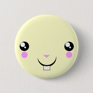 gullig flickahamsterKawaii anime knäppas Knapp