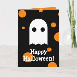 Gullig för barn för spökeHalloween kort