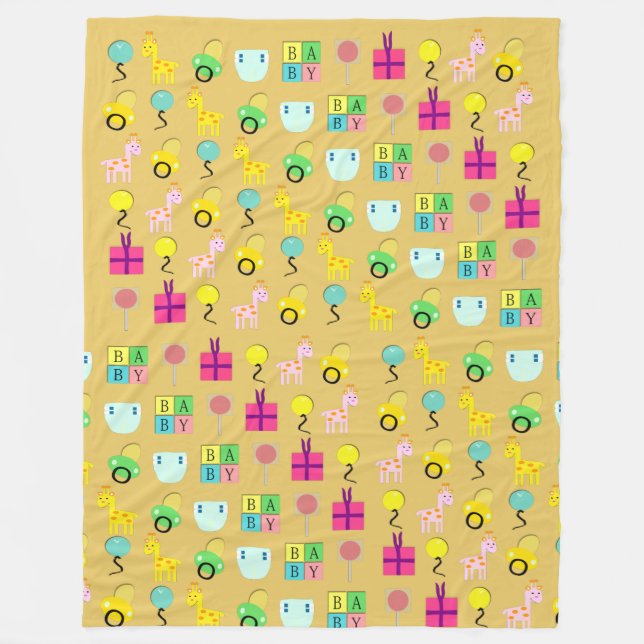 Gullig för Blanket/AB för Baby/ABDL filt (Framsidan)