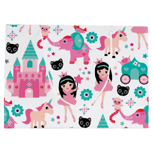 Gullig för rosor Princess Unicorn Magical Mönstra