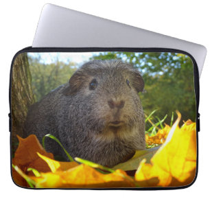 Gullig försökskanin i natur laptop fodral