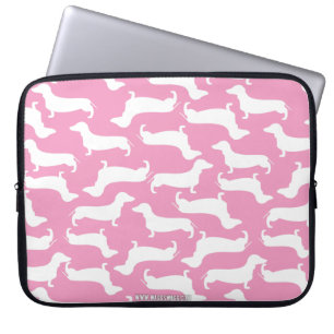Gullig gåva för taxmönsterperfekt för Doxie k Laptop Sleeve