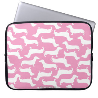 Gullig gåva för taxmönsterperfekt för Doxie kärlek Laptop Sleeve