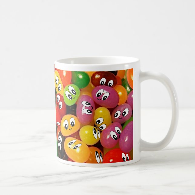 Gullig geléböna kaffemugg (Höger)